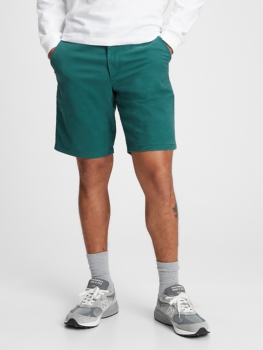 10" Essential Khaki Shorts with Washwell™ Gap Factory