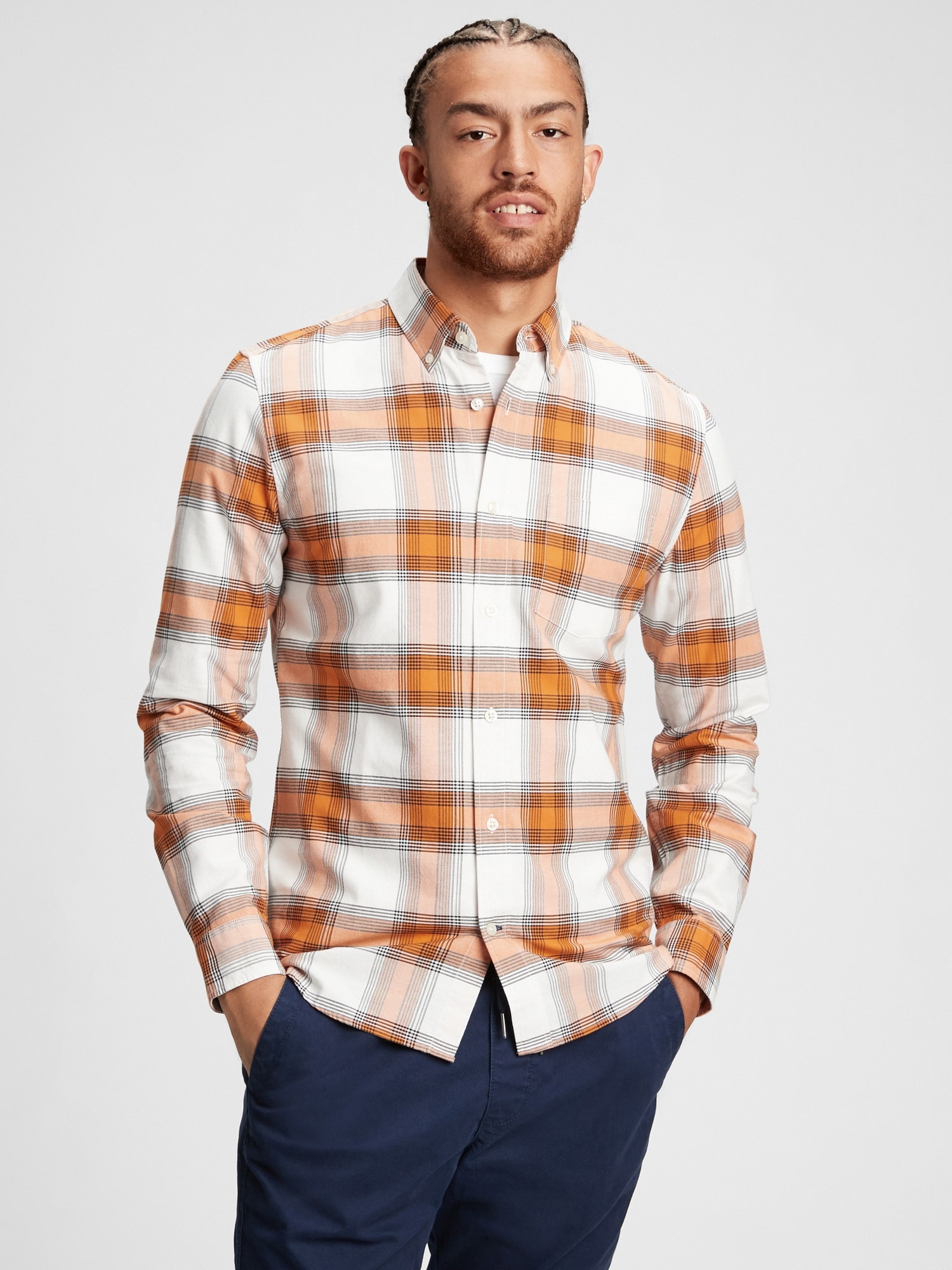 Oxford Shirt in Slim Fit Gap Factory