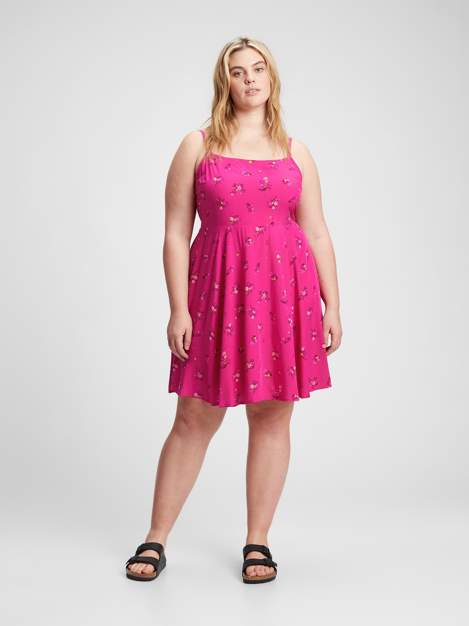 Squareneck Cami Dress Gap Factory