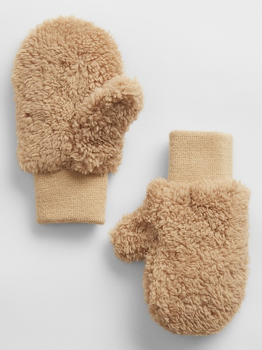 View large product image 1 of 1. babyGap Bear Mittens