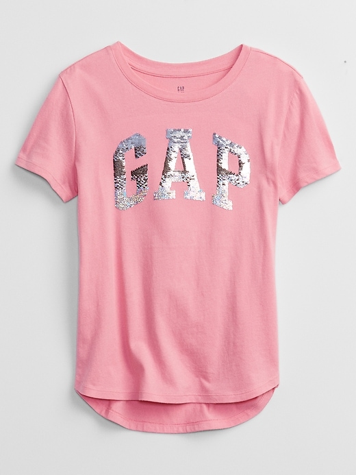 Image number 3 showing, Kids Flippy Gap Logo T-Shirt