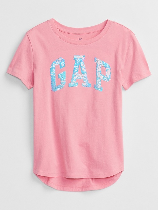 Image number 2 showing, Kids Flippy Gap Logo T-Shirt