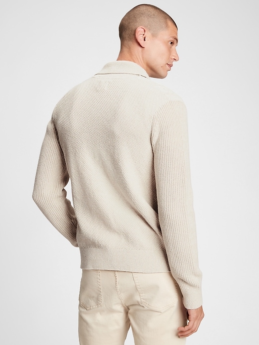 Image number 2 showing, Textured Cardigan Sweater