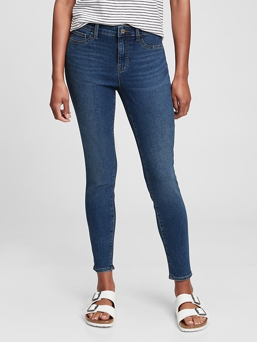 Mid Rise Favorite Ankle Jegging With Washwell