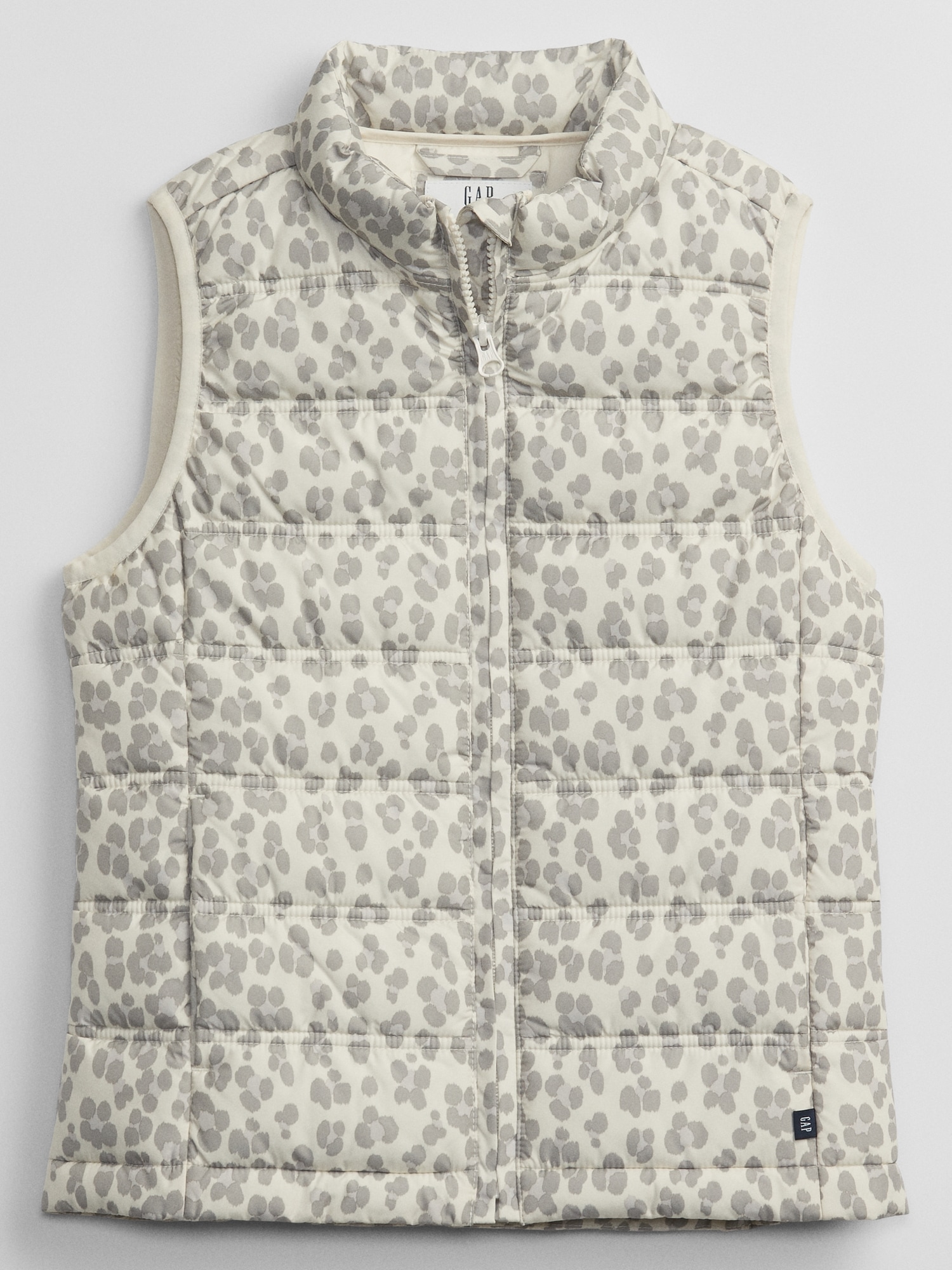Kids ColdControl Print Puffer Vest Gap Factory