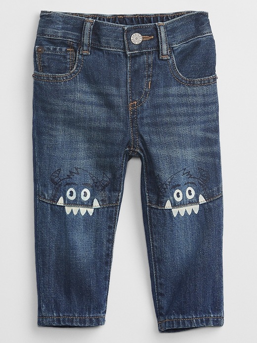 Image number 1 showing, Baby Monster Straight Jeans