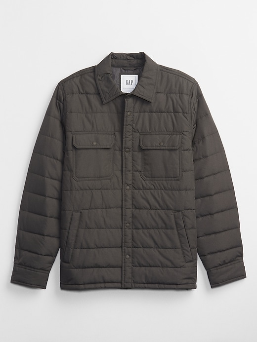 Image number 3 showing, Quilted Ripstop Puffer Jacket