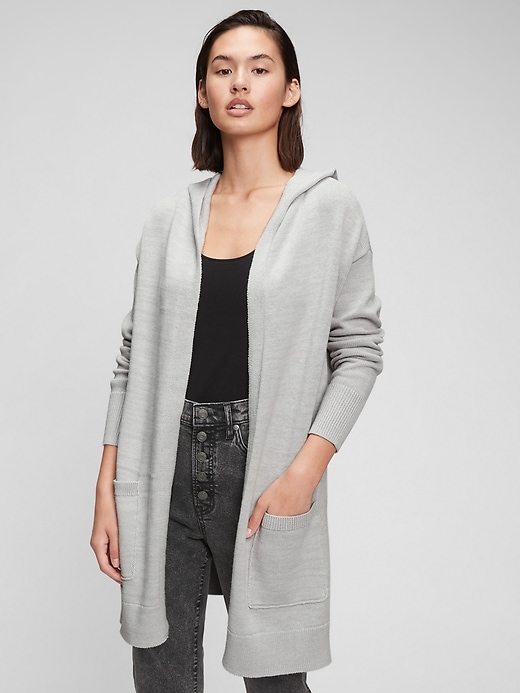 Image number 9 showing, Hooded Cardigan