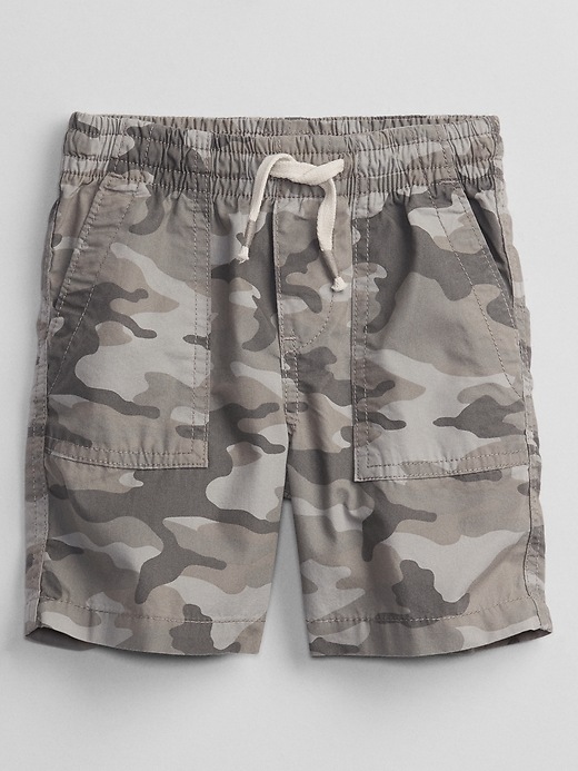 View large product image 1 of 1. Toddler Pull-On Utility Shorts