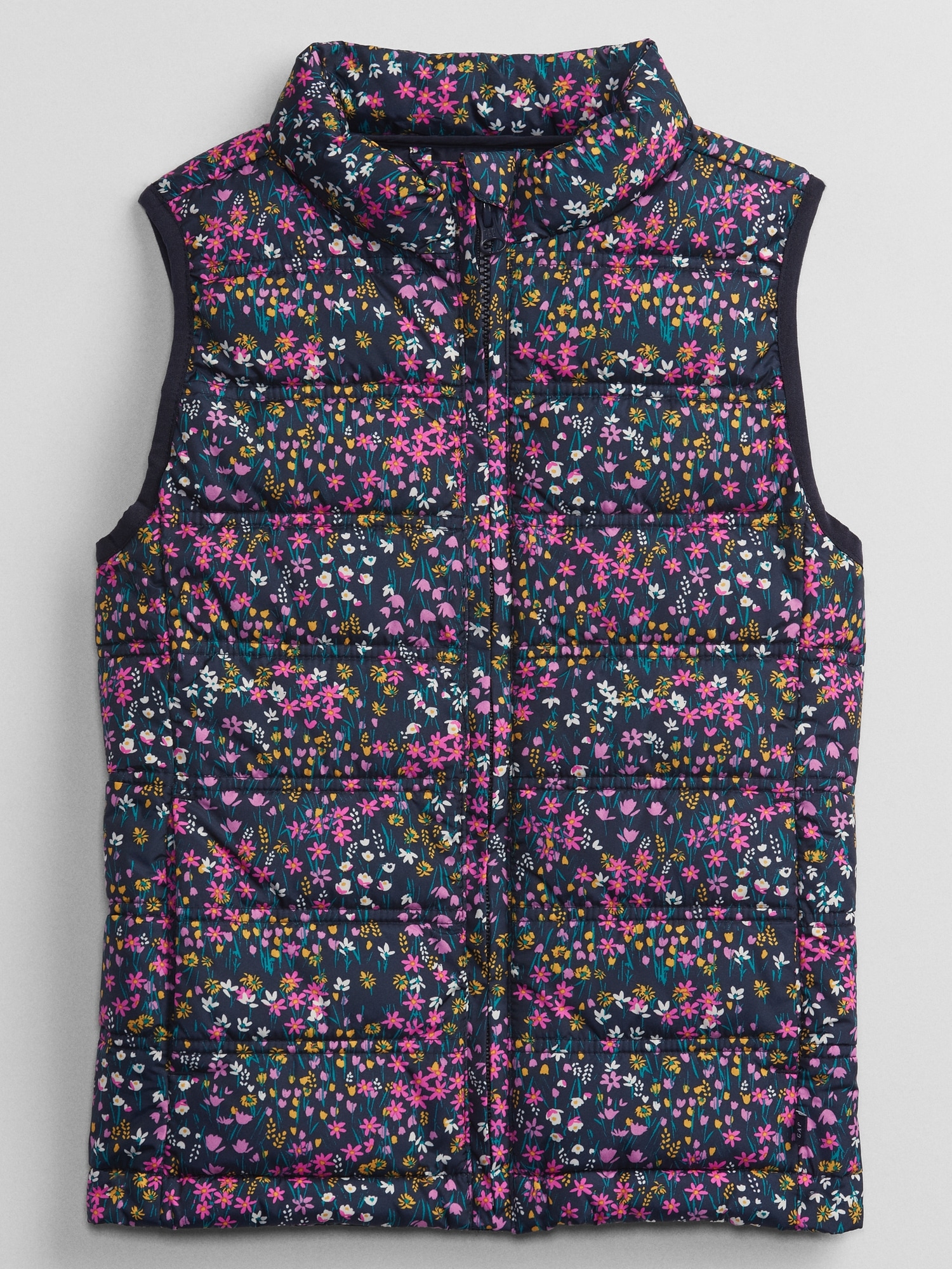 Kids ColdControl Print Puffer Vest Gap Factory