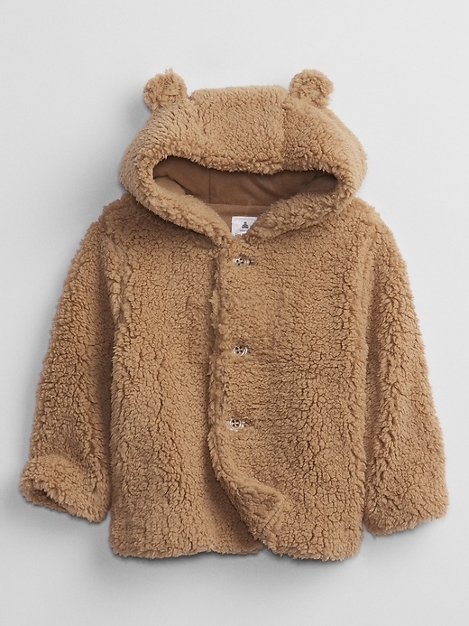 Image number 1 showing, Baby Sherpa Bear Jacket