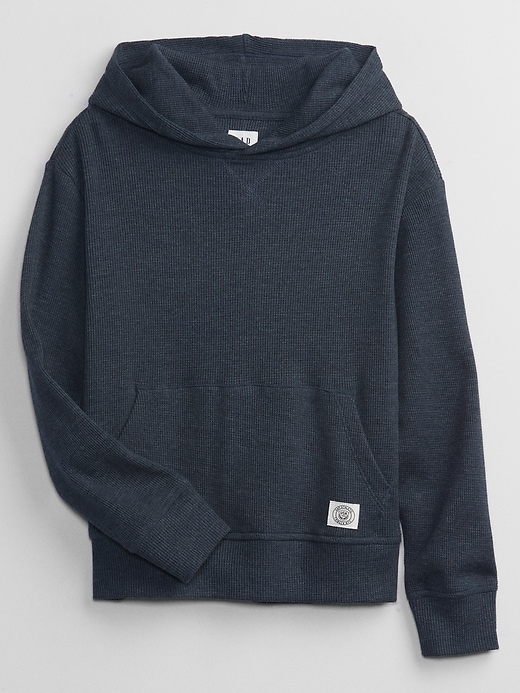 Kids Waffle-Knit Hoodie | Gap Factory