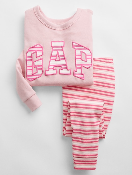babyGap 100% Organic Cotton Logo PJ Set