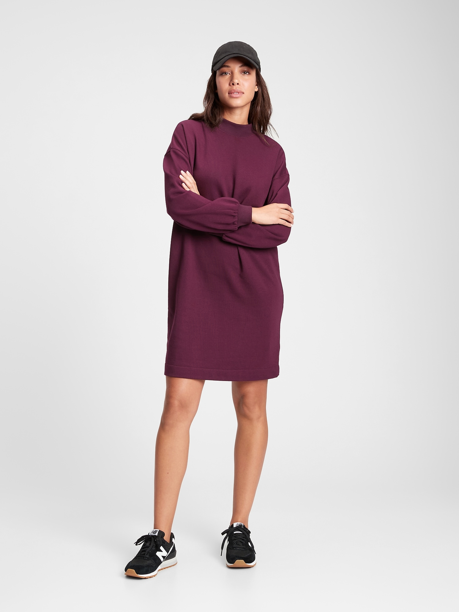 gap mock neck dress