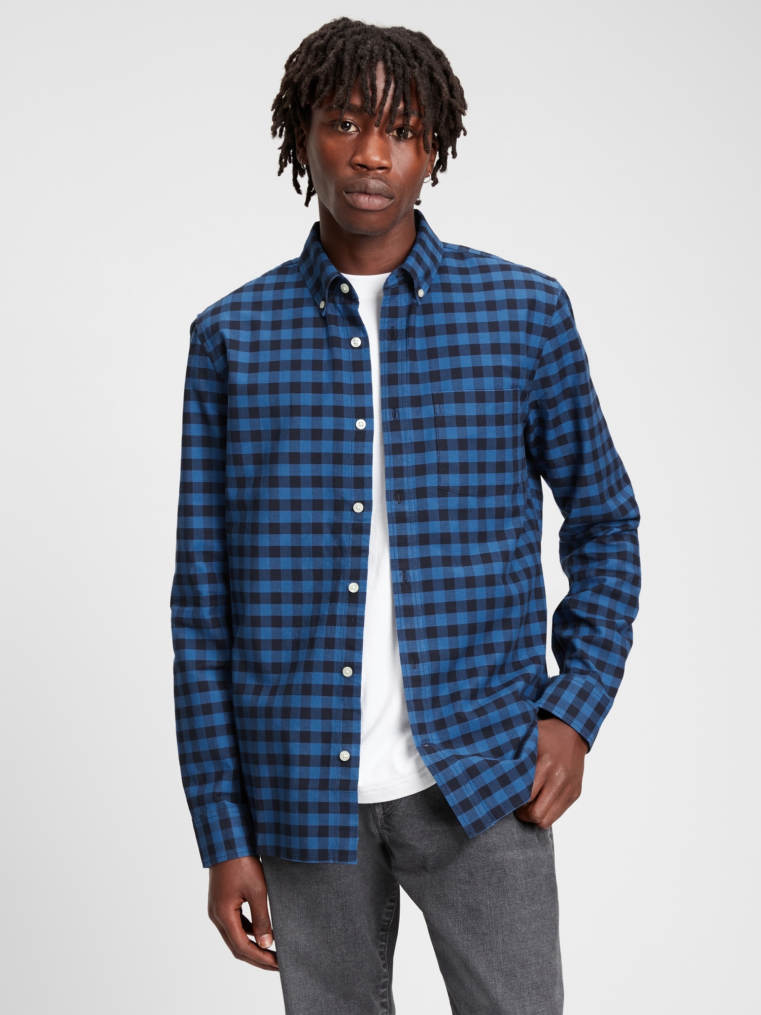 Oxford Shirt in Slim Fit Gap Factory