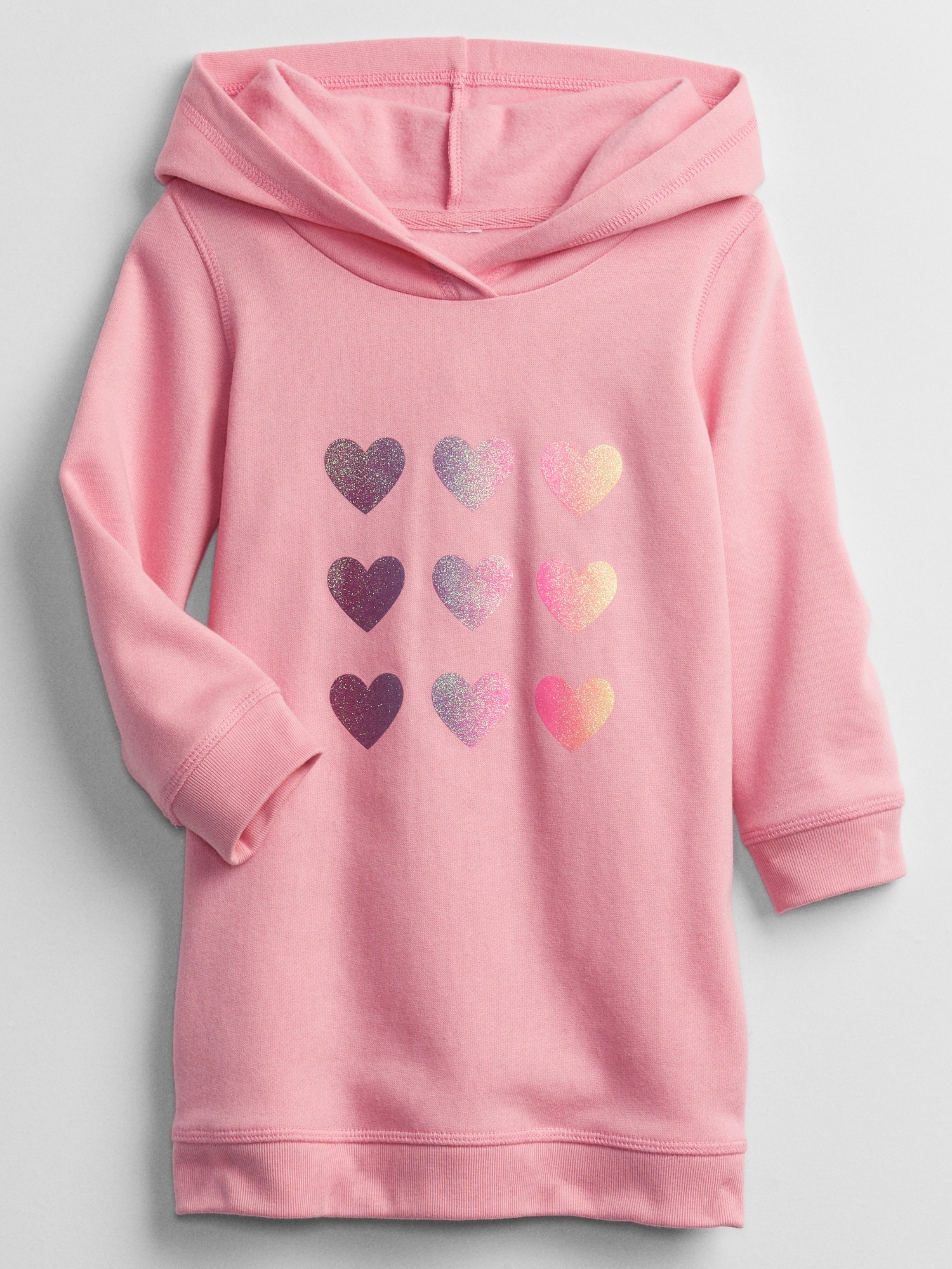 Toddler Graphic Hoodie Dress Gap Factory