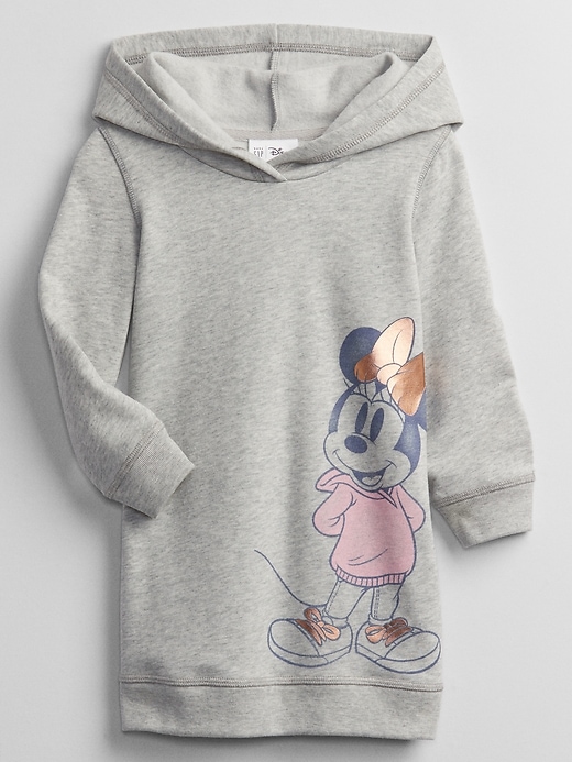 Image number 1 showing, babyGap &#124 Disney  Minnie Mouse Hoodie Dress