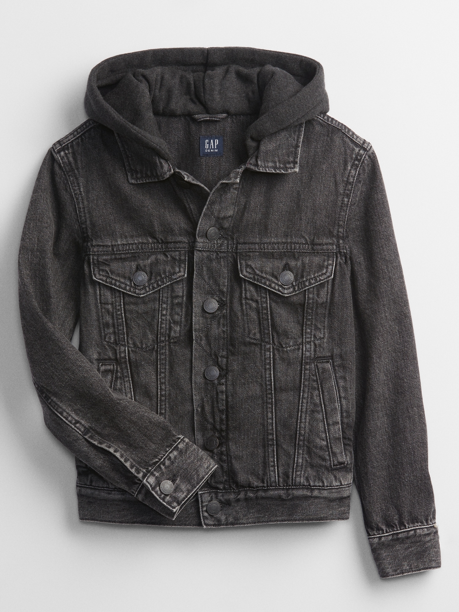 black jean jacket gap