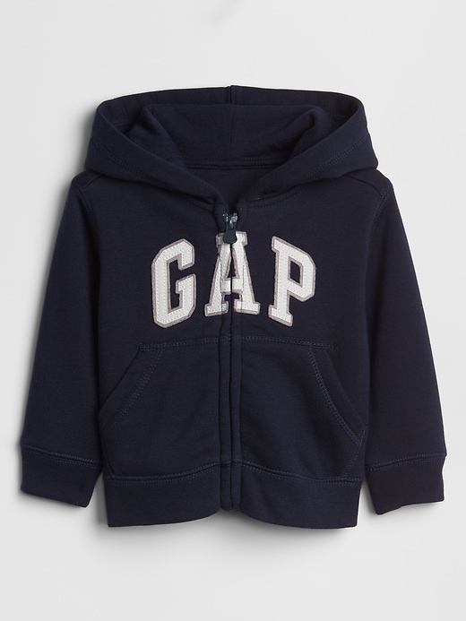 babyGap Logo Zip Hoodie | Gap Factory