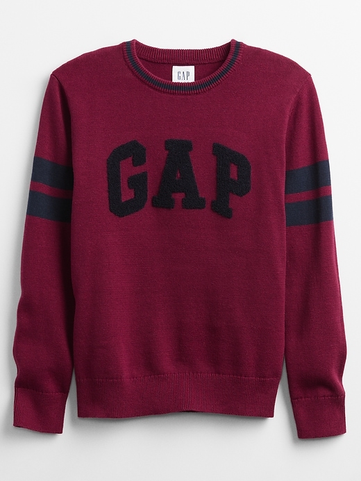 View large product image 1 of 1. Kids Gap Logo Rugby Sweater