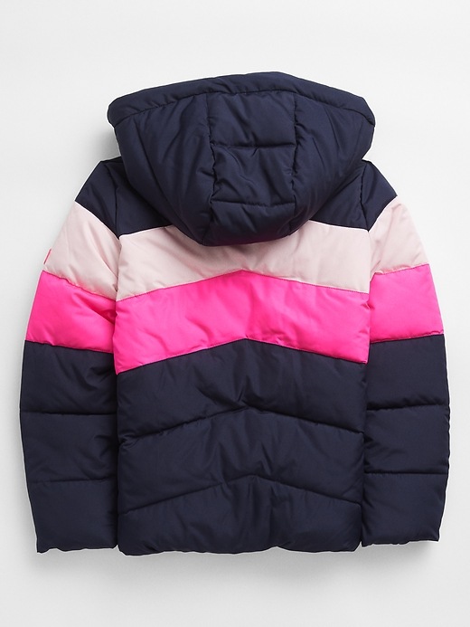 Kids ColdControl Max Colorblock Puffer Jacket