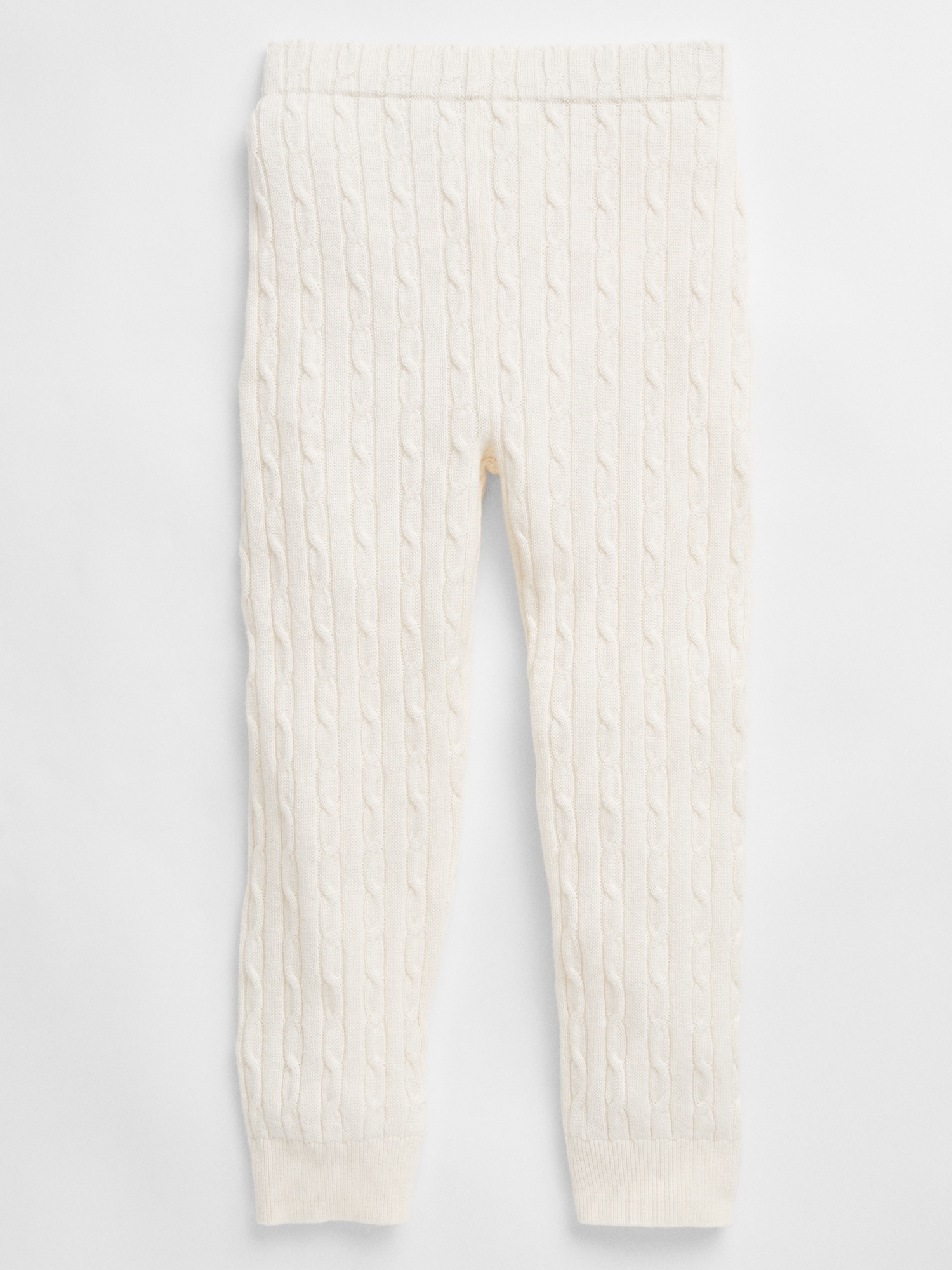 Toddler Cable-Knit Sweater Leggings