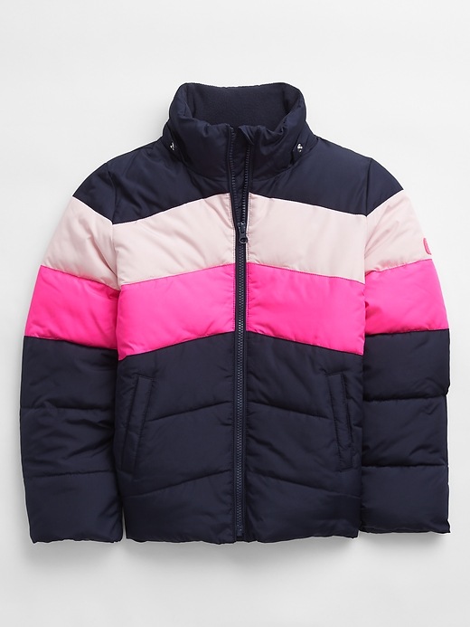 Image number 3 showing, Kids ColdControl Max Colorblock Puffer Jacket