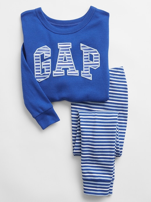 babyGap 100% Organic Gap Logo PJ Set
