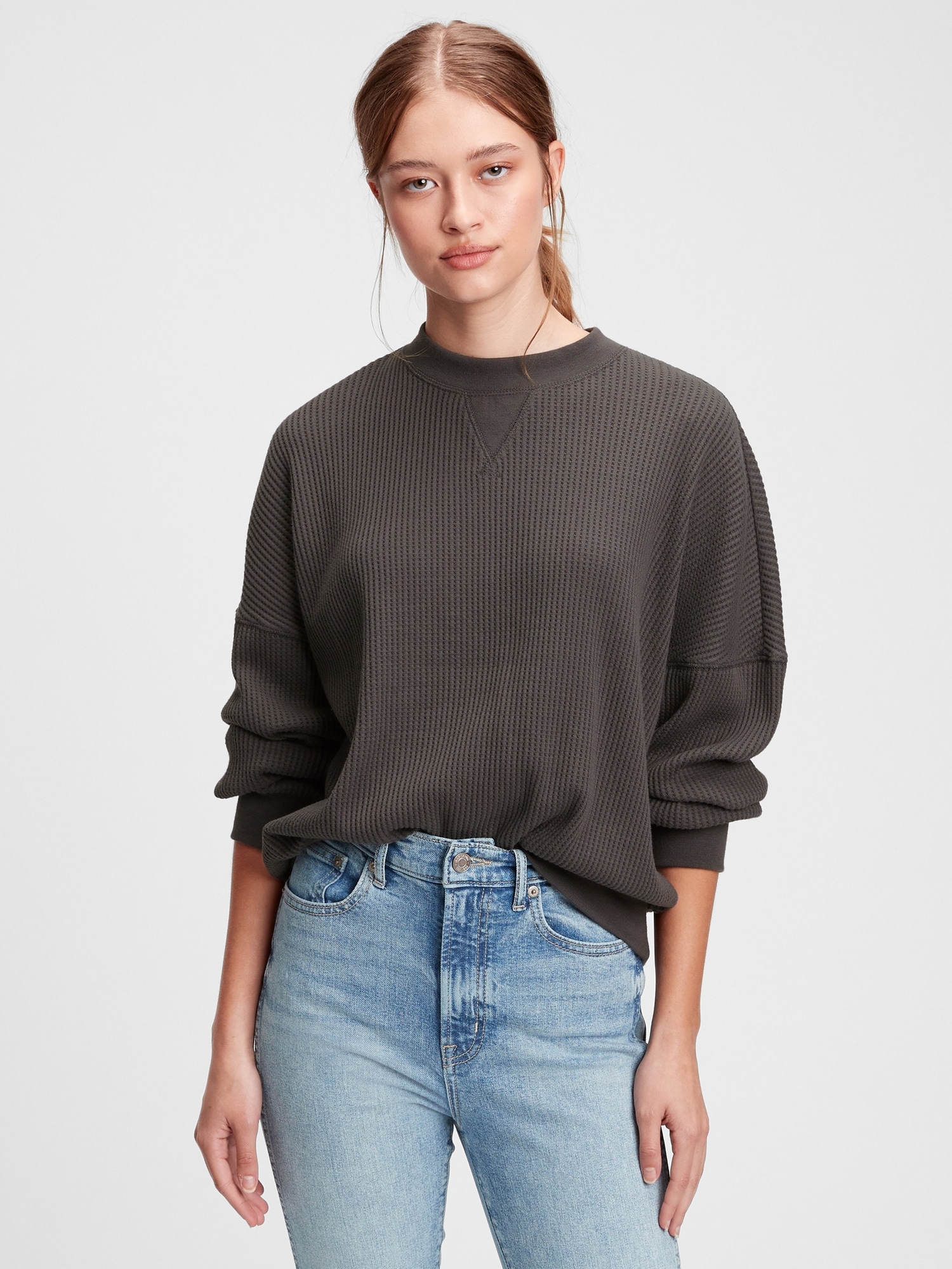 WaffleKnit TShirt Gap Factory