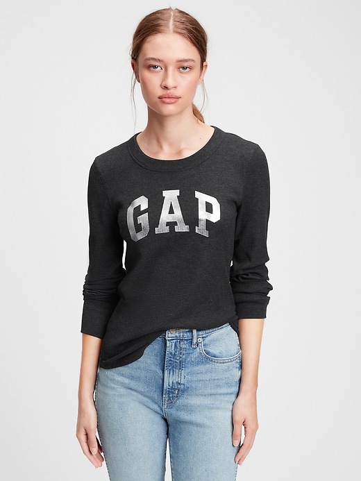 Image number 1 showing, Gap Logo Waffle-Knit T-Shirt