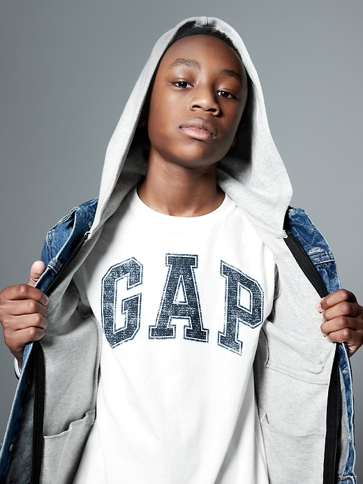 View large product image 2 of 4. Kids Gap Logo T-Shirt