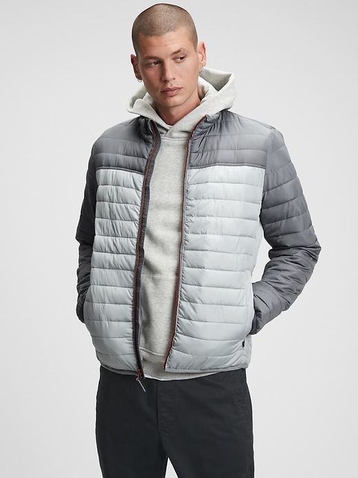 ColdControl Colorblock Puffer Jacket