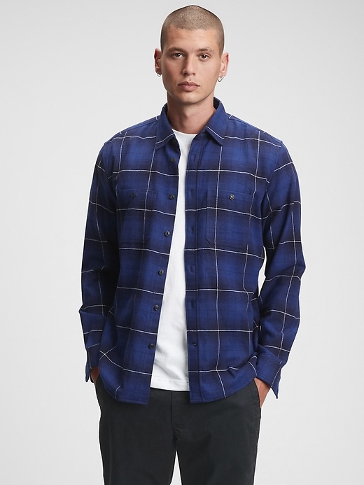 gap flannel jacket