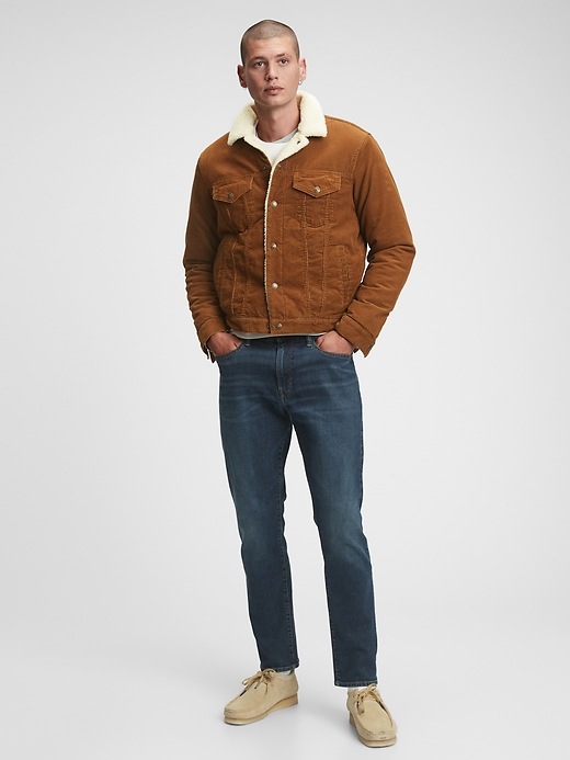 Image number 7 showing, Sherpa-Lined Denim Icon Jacket