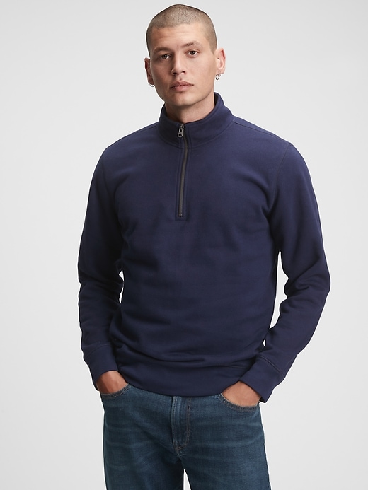 View large product image 1 of 1. Vintage Soft Half-Zip Sweatshirt