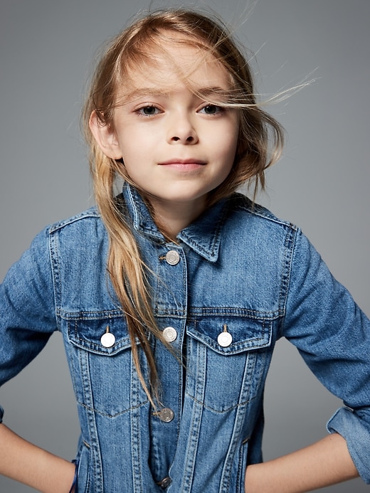 Image number 2 showing, Kids Icon Denim Jacket