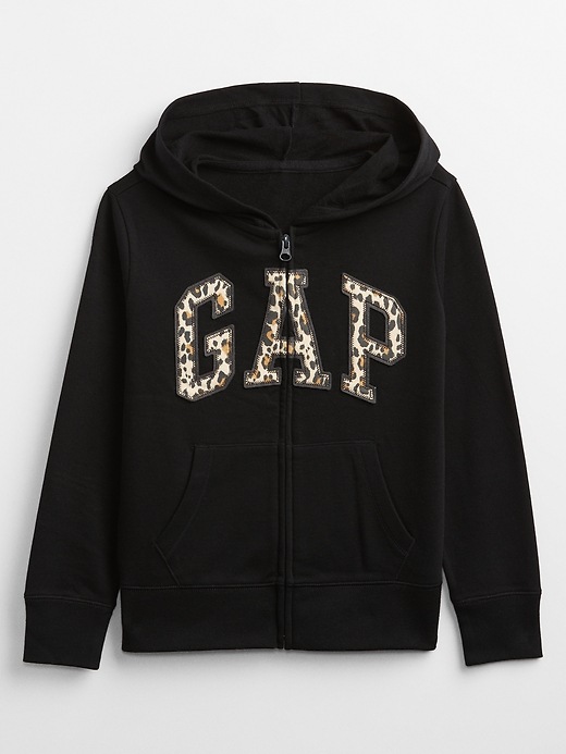 GAP big logo zip hoodie キラキラ kids XL Kids Gap Logo Zip Hoodie | Gap Factory