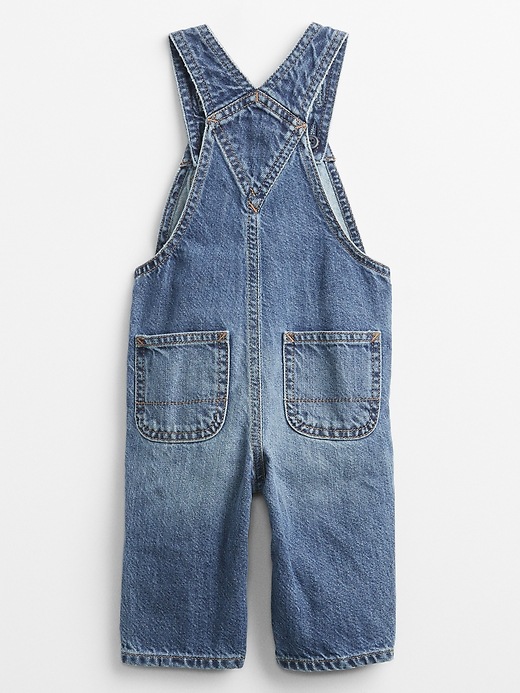 Baby Denim Overalls with Washwell
