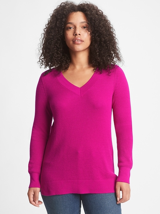Image number 1 showing, V-Neck Sweater 