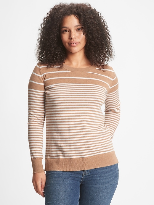 Stripe Crewneck Sweater