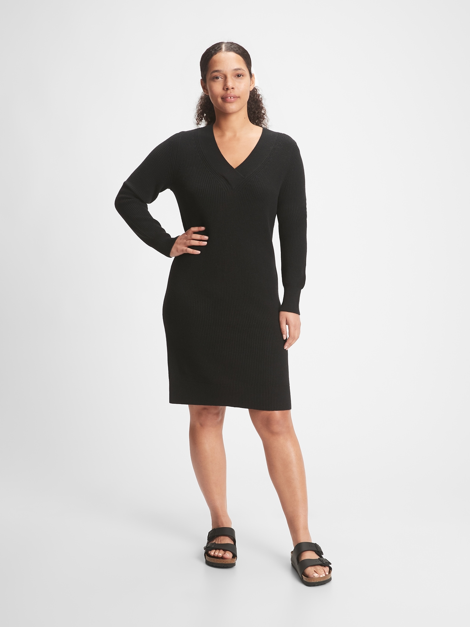V-Neck Sweater Dress | Gap Factory