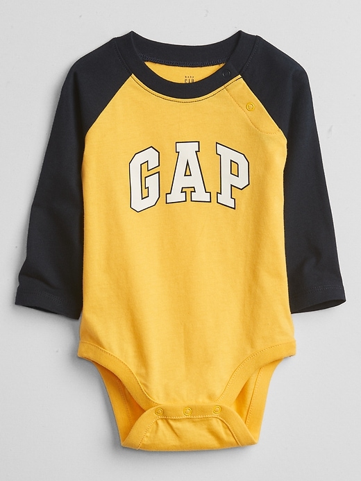 Baby Gap Logo Bodysuit Gap Factory