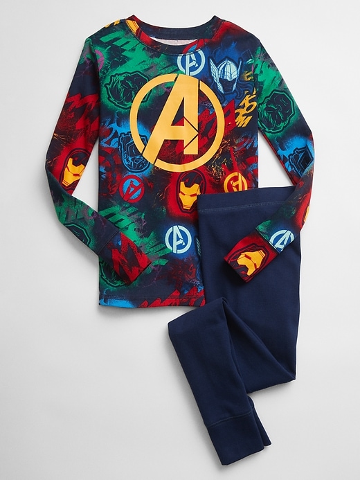 GapKids &#124 Marvel Avengers Organic Cotton PJ Set