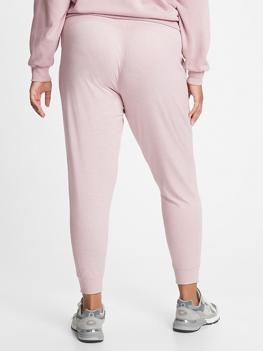 gap brushed tech jersey joggers