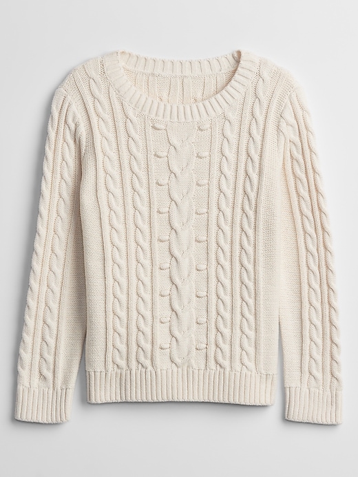View large product image 1 of 1. Kids Cable-Knit Sweater