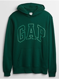 Gap Logo Sherpa-Lined Hoodie