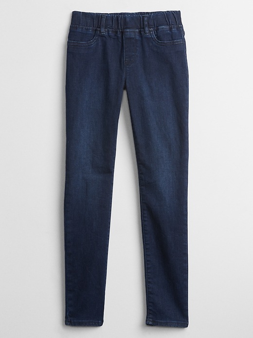 Kids Super Skinny Pull-On Jeans with Washwell
