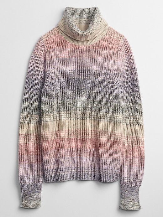 Image number 8 showing, Marled Turtleneck Sweater
