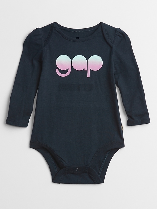 View large product image 1 of 1. Baby Gap Logo Bodysuit