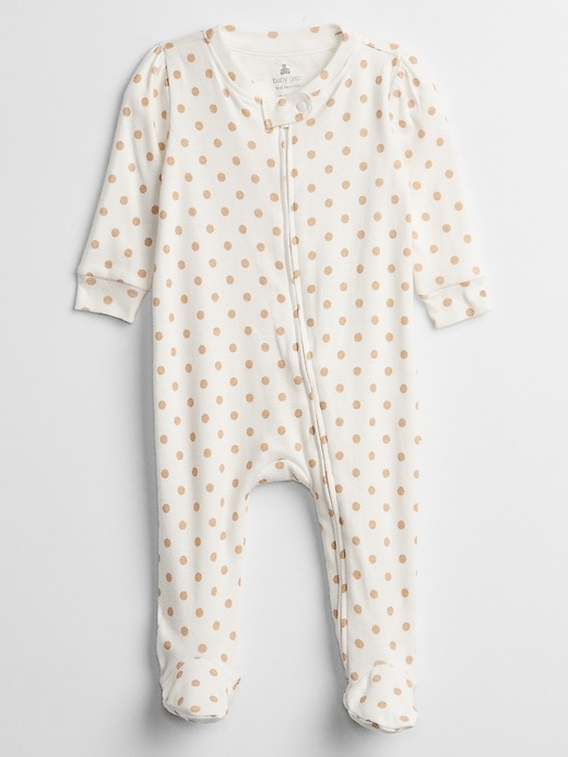 Baby Print Footed One-Piece